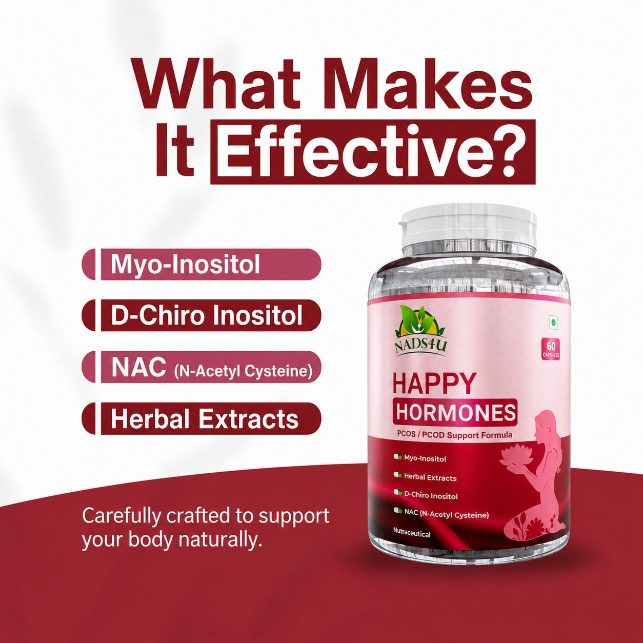 NADS4U Happy Hormones – PCOS / PCOD
